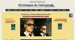 Desktop Screenshot of anti-monde.gerardcambri.com
